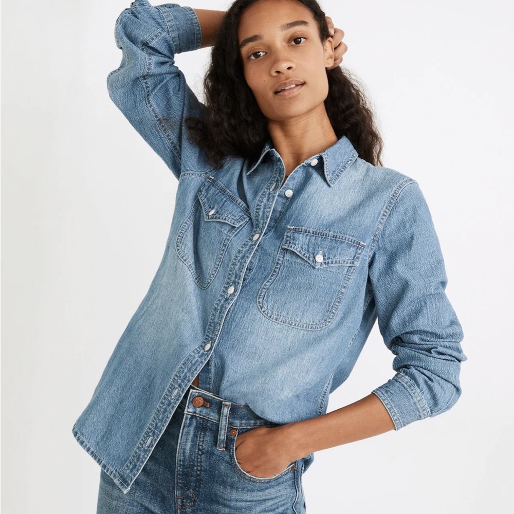 NWT Madewell Button-Up Shirt